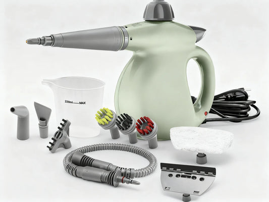 Multi-Purpose Handheld Steam Cleaner with Chemical-Free Cleaning