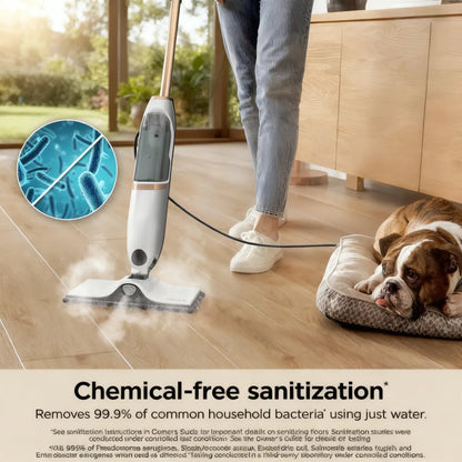 Multi-Surface Steam Mop with 3 Steam Modes and Chemical-Free Sanitization